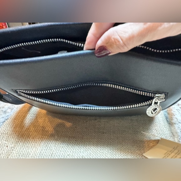 Valentino Orlandi Black Vegan Leather Purse. NWT - Picture 7 of 14